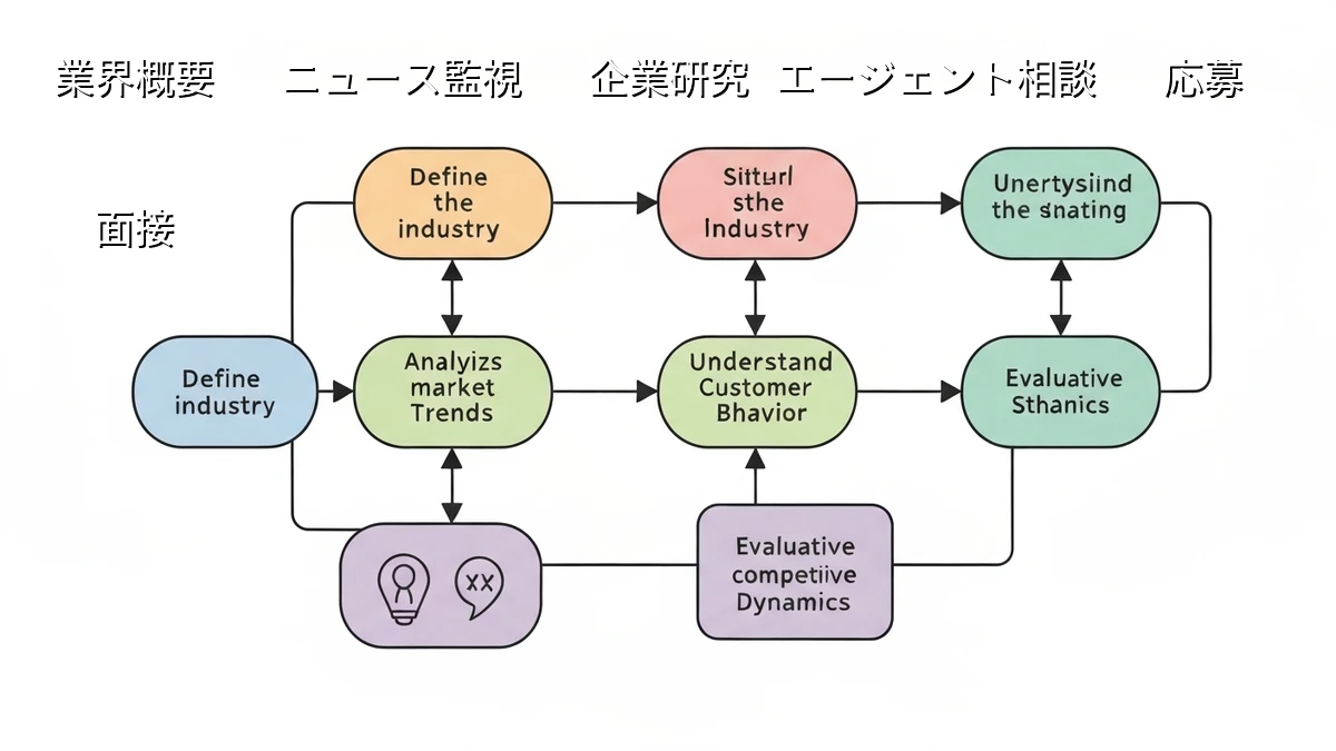 転職活動、未経験の業界分析はどうすれば良い?