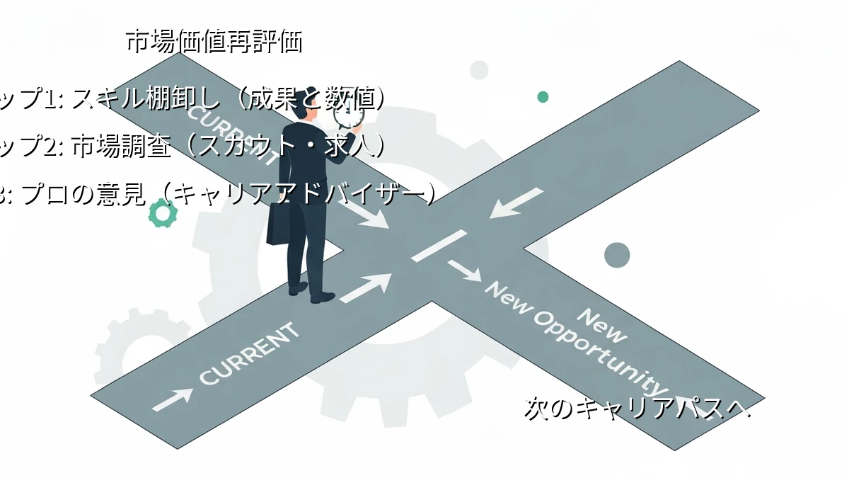 忙しい30代・40代向け！限られた時間で市場価値を再評価しキャリアを見直す方法