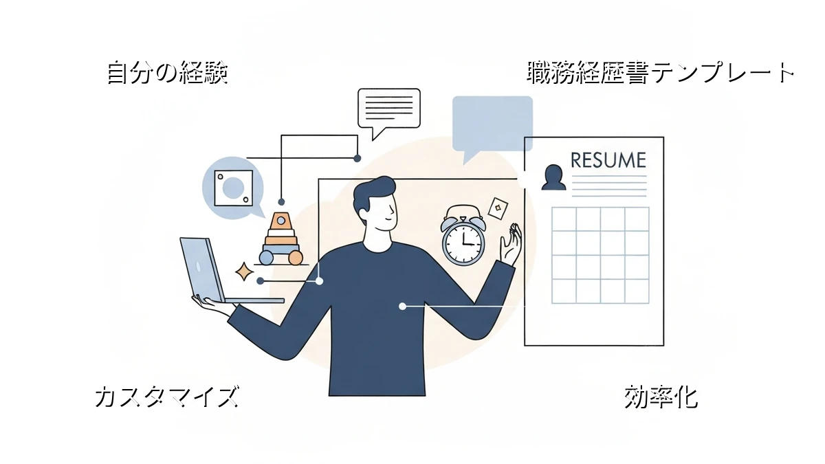 忙しい30代向け!職務経歴書の構成を短時間で決めて書類通過率を上げる方法
