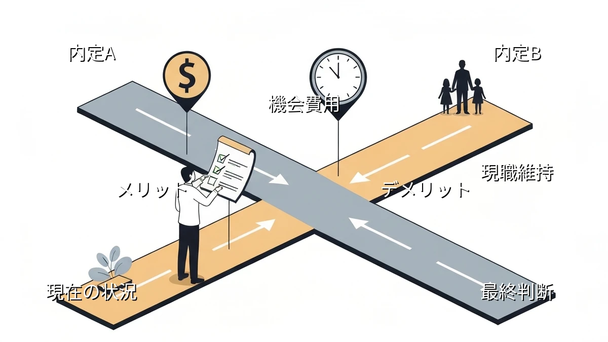 時間がない30代・40代向け！内定承諾で後悔しない判断基準