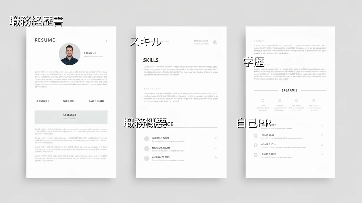 職務経歴書、転職成功を左右する「自己PR以外」の重要項目