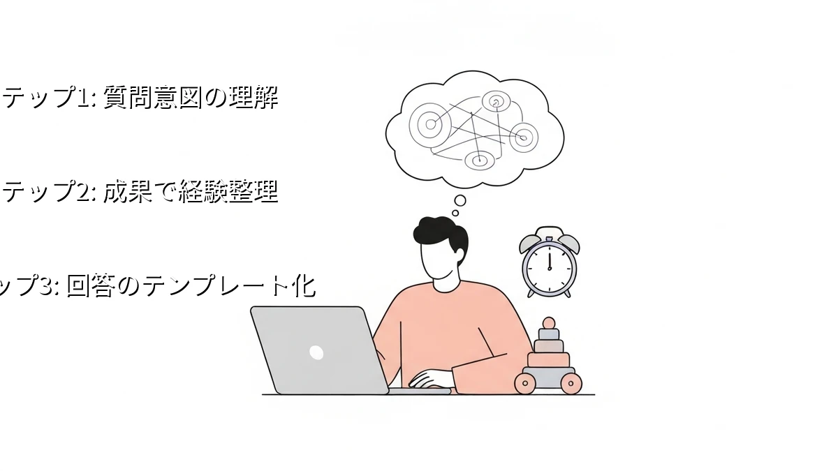 忙しい30代・40代向け!面接で聞かれる自己分析質問に短時間で答える準備術