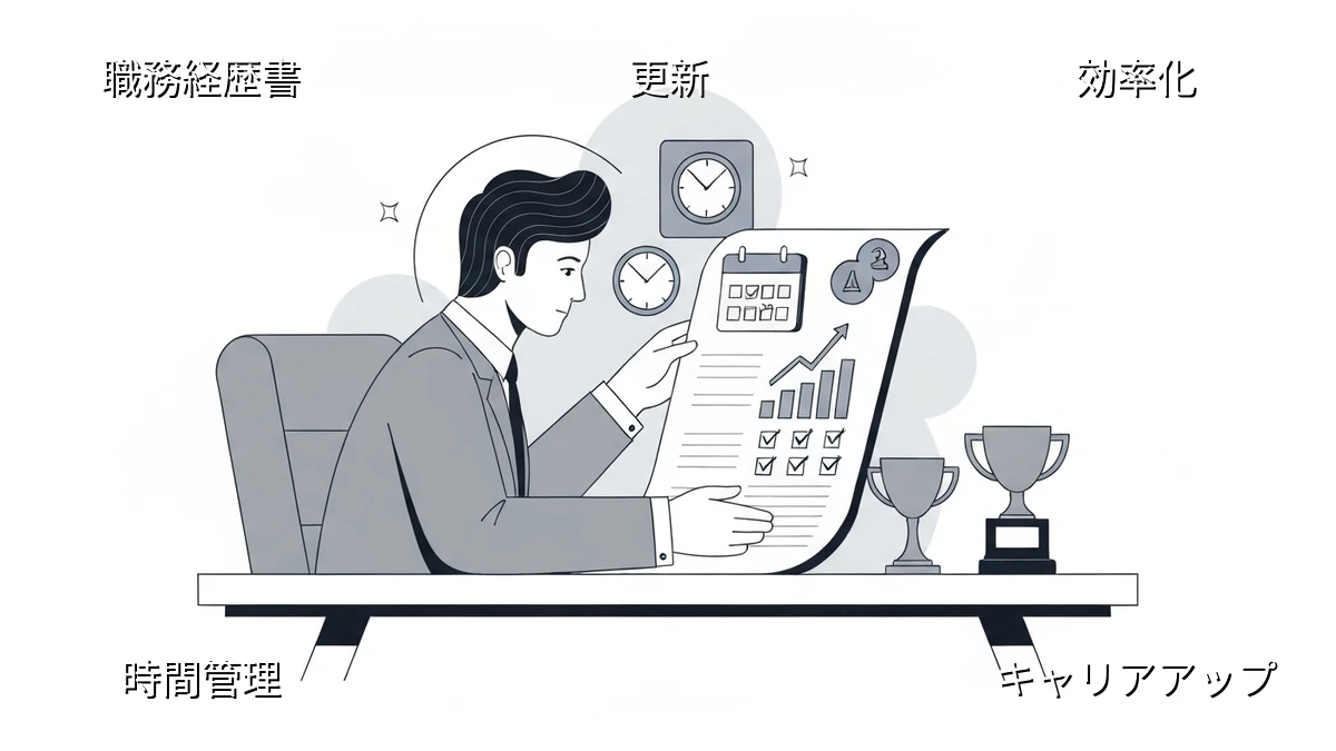 職務経歴書、いつ更新する?忙しい人が迷わない判断基準と手順