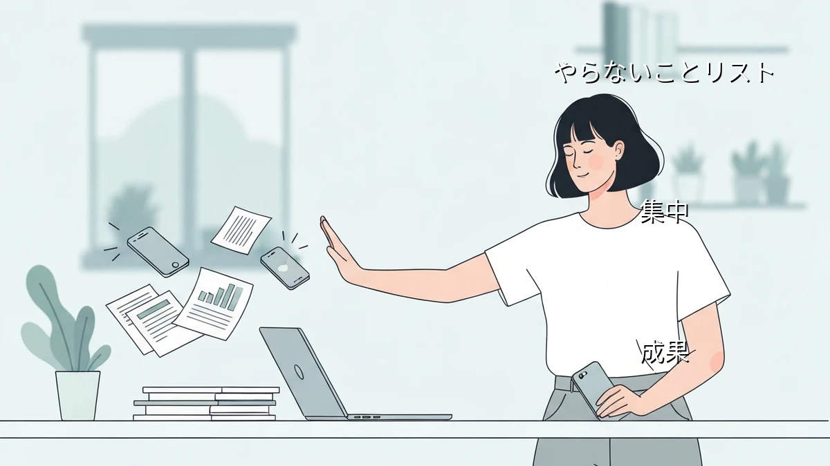 忙しい人が面接対策で「やらないこと」を決めるコツ：無駄を減らして効率アップ