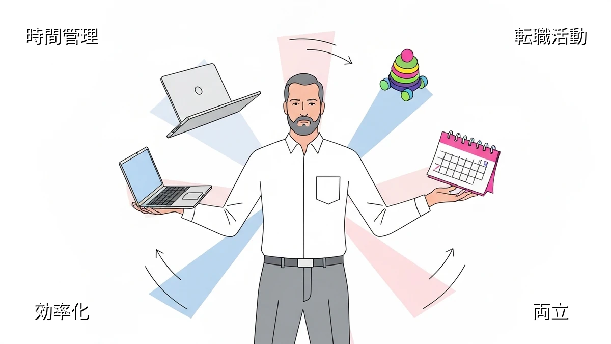 40代転職、忙しい人が短期間で成功する効率的な進め方